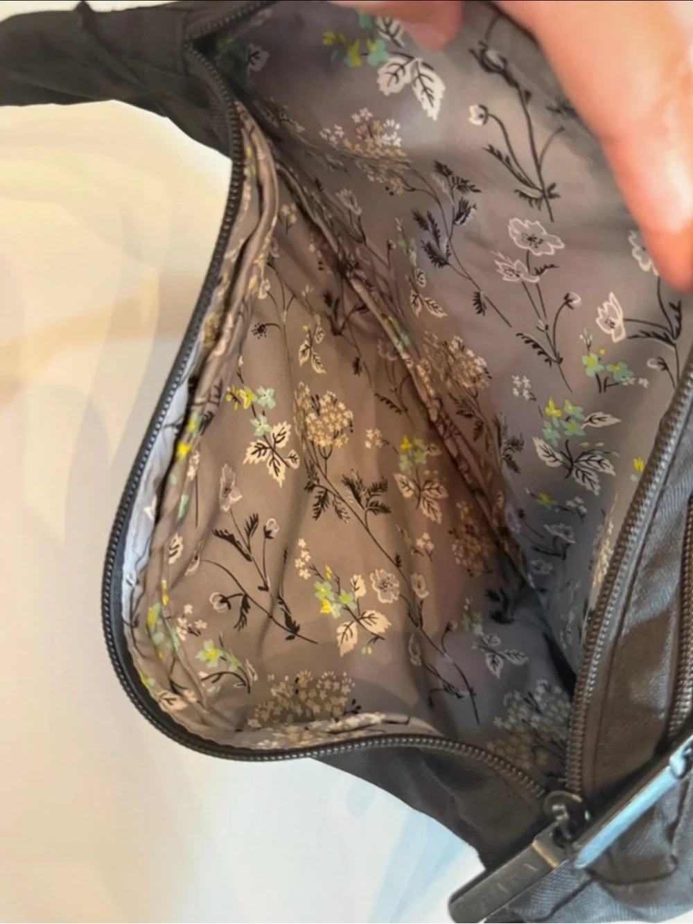 Vera Bradley Black Sling Belt Bag